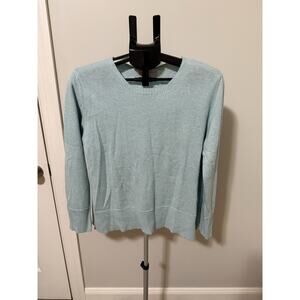 Bianco & Blu Women's Cashmere Wool Silk Blend Sweater Sz Large